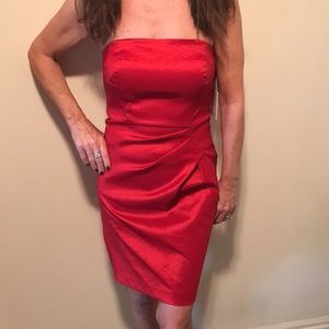 Calvin Klein Red Dress New with Tags